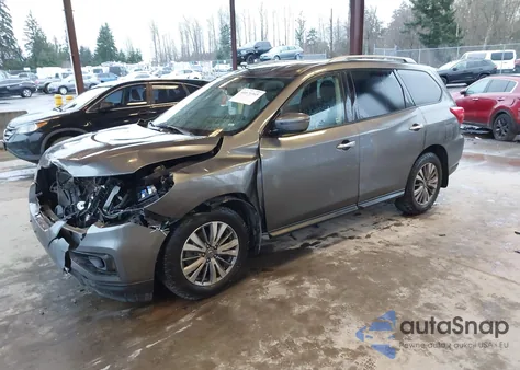 2019 Nissan Pathfinder Sv z USA, uszkodzony, nr VIN 5N1DR2MM2KC614884